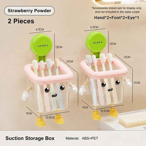 2pcs Small Size Sweetheart Pink - Fun Series