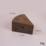 7.5cm Coffee Triangle Cheese Squishy Toy In Australia - Darrahopens