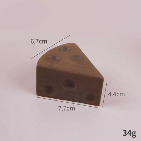 7.5cm Coffee Triangle Cheese Squishy Toy In Australia - Darrahopens