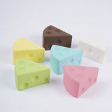 7.5cm Coffee Triangle Cheese Squishy Toy