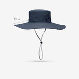 Men's Sun Hat, Navy Blue In Australia - Darrahopens
