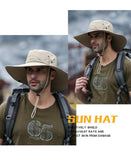Men's Sun Hat, Coffee