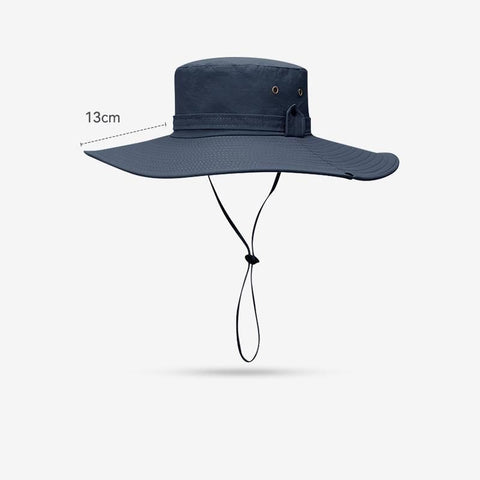Men's Upgraded Sun Hat Navy Blue In Australia - Darrahopens
