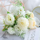 7-Branch Handheld Artificial Bouquet | Ins-Style Spring Romance, Long-Lasting Healing Little Happiness/7-Fork Nami [Youth Jade White] In Australia - Darrahopens