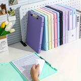 A4 File Box Clip Board 2-in-1, Large Capacity Storage, Strong Metal Clip, Corner Protection Design, Writing Pad, Essential for Organizing Documents/sky blue In Australia - Darrahopens