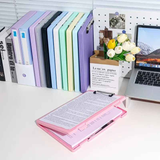 A4 File Box Clip Board 2-in-1, Large Capacity Storage, Strong Metal Clip, Corner Protection Design, Writing Pad, Essential for Organizing Documents/PINK In Australia - Darrahopens