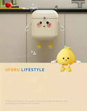 Wall Mount Kitchen Bin No Drill Adhesive Cabinet Door  9L Space Saver
