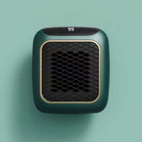 3-Second Heat Wall-Mounted Heater! Safe, Silent, Winter's "Little Sun"(BLUE)