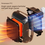 3-Second Heat Wall-Mounted Heater! Safe, Silent, Winter's "Little Sun"(GREY)