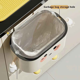 Wall Mount Kitchen Bin No Drill Adhesive Cabinet Door 12L  Space Save