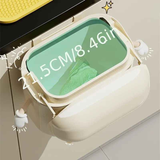 Wall Mount Kitchen Bin No Drill Adhesive Cabinet Door 12L  Space Save