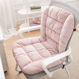 Winter Thick Fleece Seat & Back Cushion Set - 90cm Sofa Office Chair Warmer (PINK)