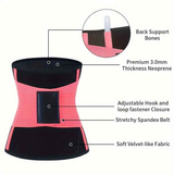 3.0mm Thickened Breathable Waist Trimmer | Sweat More for Intense Shaping, Waist Training & Back Support(black L  code)