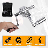 1:16 Gear Ratio Heavy Duty Torque Multiplier Wrench: 680 Nm Output Easily Removes Rusted Nuts, CR-V Alloy Steel Durable and Impact Resistant, Multiple Socket Sizes Compatible with Cars and SUVs, Effortless and Efficient Tire Changing.