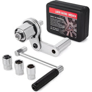 1:16 Gear Ratio Heavy Duty Torque Multiplier Wrench: 680 Nm Output Easily Removes Rusted Nuts, CR-V Alloy Steel Durable and Impact Resistant, Multiple Socket Sizes Compatible with Cars and SUVs, Effortless and Efficient Tire Changing.