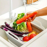 Portable Folding Sink: Space-Saving Storage, Multi-Use for Kitchen, Balcony, and Outdoors