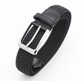 No-Hole Elastic Woven Belt, Unisex Comfortable and Versatile, Strong Elasticity Anti-Loosening, Breathable and Skin-Friendly No Sweating, Essential for Outdoor Sports and Daily Commute, A Casual Style Choice/black:M code In Australia - Darrahopens