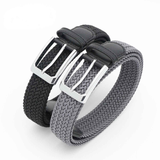 No-Hole Elastic Woven Belt, Unisex Comfortable and Versatile, Strong Elasticity Anti-Loosening, Breathable and Skin-Friendly No Sweating, Essential for Outdoor Sports and Daily Commute, A Casual Style Choice/Blue:M code In Australia - Darrahopens