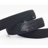 No-Hole Elastic Woven Belt, Unisex Comfortable and Versatile, Strong Elasticity Anti-Loosening, Breathable and Skin-Friendly No Sweating, Essential for Outdoor Sports and Daily Commute, A Casual Style Choice/Blue:M code In Australia - Darrahopens