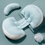 Pregnancy Belly & Back Support Pillow, Adjustable & Fully Machine Washable, High Elasticity & Long-Lasting Shape, Relieves Aches and Pains During Pregnancy./Cindy powder