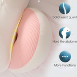Pregnancy Belly & Back Support Pillow, Adjustable & Fully Machine Washable, High Elasticity & Long-Lasting Shape, Relieves Aches and Pains During Pregnancy./Sunlight green