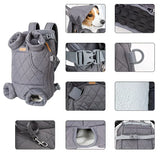 Winter Pet Front Pack: Warm, Lightweight, Hands-Free, Cozy Companion for Every Journey/black