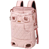 Winter Pet Front Pack: Warm, Lightweight, Hands-Free, Cozy Companion for Every Journey/PINK