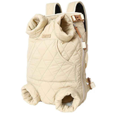 Winter Pet Front Pack: Warm, Lightweight, Hands-Free, Cozy Companion for Every Journey/beige