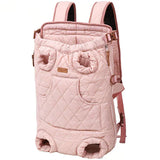Winter Pet Front Pack: Warm, Lightweight, Hands-Free, Cozy Companion for Every Journey/pitch green