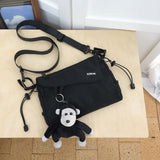 Canvas Travel Bag | Go Freely, Travel Light — Commute & Outdoor Dual-Purpose Shoulder Bag./khaki