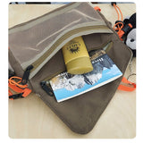 Canvas Travel Bag | Go Freely, Travel Light — Commute & Outdoor Dual-Purpose Shoulder Bag./khaki