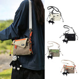 Canvas Travel Bag | Go Freely, Travel Light — Commute & Outdoor Dual-Purpose Shoulder Bag./khaki
