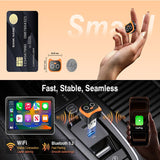 Mini Wireless Car Connectivity Adapter – Transform Your Wired System into Cable-Free Freedom with a 6-Second Stable Connection/tarnish