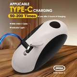 Smart Electric Can Opener, One-Touch Automatic Opening, Type-C Rechargeable with Long Battery Life, Safe and Smooth Edges Protect Hands, Ideal for Elderly, Arthritis Sufferers, and Those with Manicured Nails, Essential Effort-Saving Kitchen Tool