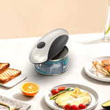 Smart Electric Can Opener, One-Touch Automatic Opening, Type-C Rechargeable with Long Battery Life, Safe and Smooth Edges Protect Hands, Ideal for Elderly, Arthritis Sufferers, and Those with Manicured Nails, Essential Effort-Saving Kitchen Tool