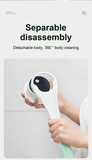 Multi-Function Electric Body Brush: 360° Rotation, Auto-Cleaning, 5 Brush Heads, 3-Speed Adjustment, Wet & Dry Use for Home Spa Experience.pink