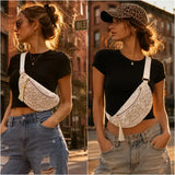 Bohemian Crochet Crossbody Bag: Handmade Openwork with Tassels, Lightweight & Spacious, Versatile for Commuting & Vacation./creamy white