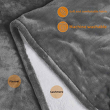 3-Setting Electric Heating Shawl | USB Rapid Warming, Portable & Machine Washable, Multifunctional Warming Blanket for Home, Office & Travel