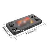 R36H Retro Game Console 64G  Handheld with 23 Emulators, Linux System, 3.5-inch IPS Screen, 640×480 Resolution, USB Charging, Ultra-Long Battery Life, Perfect Gift for Friends.purple