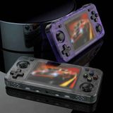 R36H Retro Game Console 64G  Handheld with 23 Emulators, Linux System, 3.5-inch IPS Screen, 640×480 Resolution, USB Charging, Ultra-Long Battery Life, Perfect Gift for Friends.RED