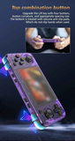 R36H Retro Game Console 128G  Handheld with 23 Emulators, Linux System, 3.5-inch IPS Screen, 640×480 Resolution, USB Charging, Ultra-Long Battery Life, Perfect Gift for Friends.BLACK