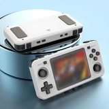 R36H Retro Game Console 128G  Handheld with 23 Emulators, Linux System, 3.5-inch IPS Screen, 640×480 Resolution, USB Charging, Ultra-Long Battery Life, Perfect Gift for Friends.purple