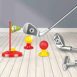 Set Golf Kanak-kanak Tongkat Teleskopik Mainan Luar Dalam Rumah Interaktif