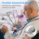 LED 5X Magnifying Glass with Light, Type-C Charging with Three Brightness Levels, Full Frame Protection with Extra-Long Gooseneck – A Great Helper for Seniors' Reading and Handcraft Repairs./black In Australia - Darrahopens