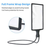 LED 5X Magnifying Glass with Light, Type-C Charging with Three Brightness Levels, Full Frame Protection with Extra-Long Gooseneck – A Great Helper for Seniors' Reading and Handcraft Repairs./black In Australia - Darrahopens