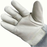 Thermal Leather Freezer Work Gloves – Thinsulate Lined, Kevlar Reinforced Cold Store & Outdoor Winter Safety Gloves(36cm/14.17in)