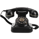 European Retro Desktop Phone: Classic look meets modern utility, free from digital distractions, perfect for home and office, reviving elegant call moments.