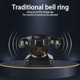European Retro Desktop Phone: Classic look meets modern utility, free from digital distractions, perfect for home and office, reviving elegant call moments.