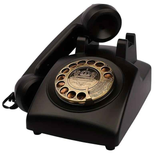 Light Luxury Retro European Telephone: Royal court-style design, eco-friendly ABS material, free from digital distractions, perfect for home and office, returning to pure communication.black