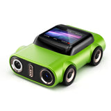 Creative Car-Shaped 2K HD Thumb Camera: Mini & Portable, Auto Focus, Clear in Low Light, Captures Every Wonderful Moment of Childhood and Life（G5 yellow 32G memory card）